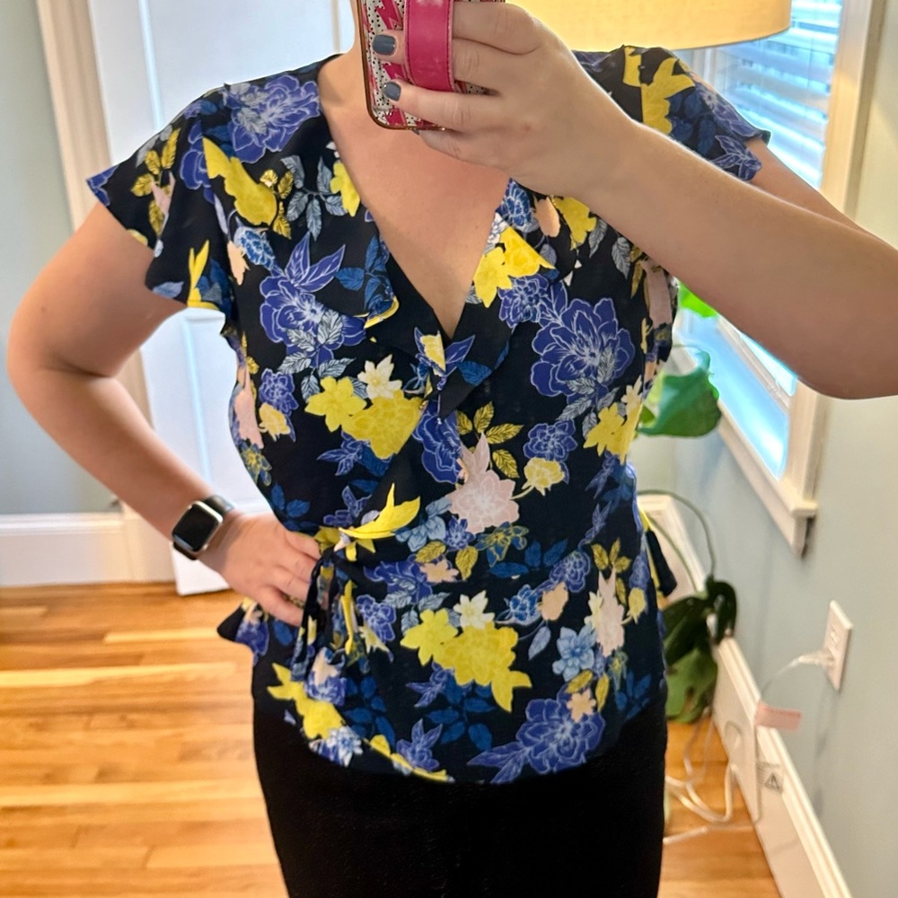 Wrap Blouse - image 7